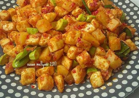 Resep Sambal Goreng Kentang Putih Telur Oleh Susan Mellyani Cookpad