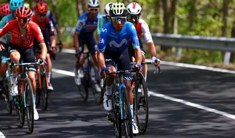 Nairo Quintana Recorrido De La Etapa De Giro De Italia Ideal Para