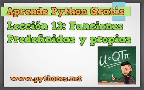 Funciones Predefinidas Python Funcion Propia Con Ejemplos