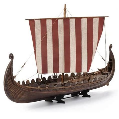 Maqueta Barco Vikingo De Madera Special Oseberg Billing Boats