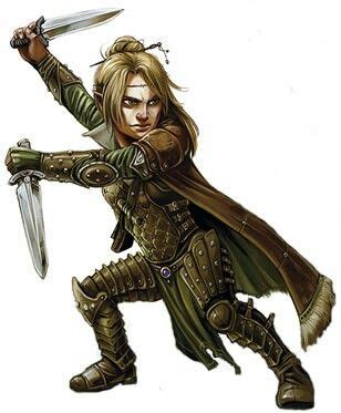 Female Halfling Rogue Pathfinder RPG PFRPG DND D D D20 Fantasy