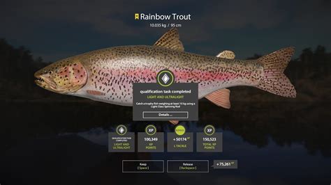 Russian Fishing 4 Trophy Rainbow Trout At Kuori Lake YouTube