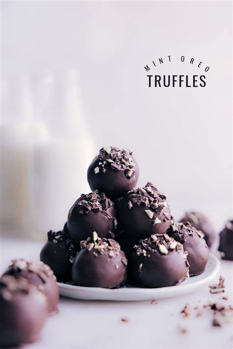 Mint Oreo Truffles Chelseas Messy Apron