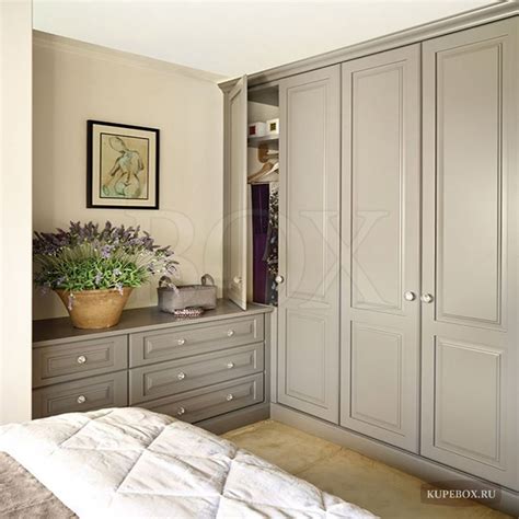 Шкаф и комод в классическом стиле для спальни | Fitted bedrooms ...
