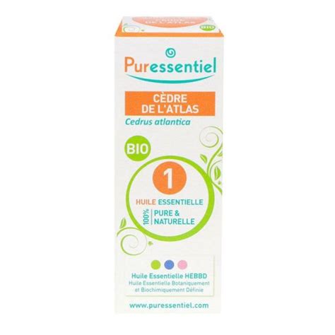 Puressentiel huile essentielle Cèdre de l Atlas 5mL Pharmarun