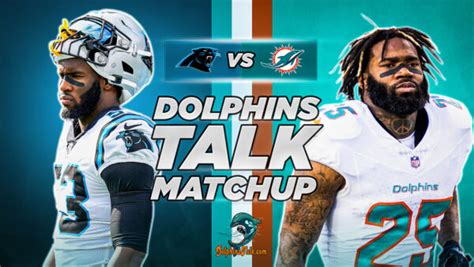 DolphinsTalk Matchup Miami Vs Carolina Panthers Miami Dolphins