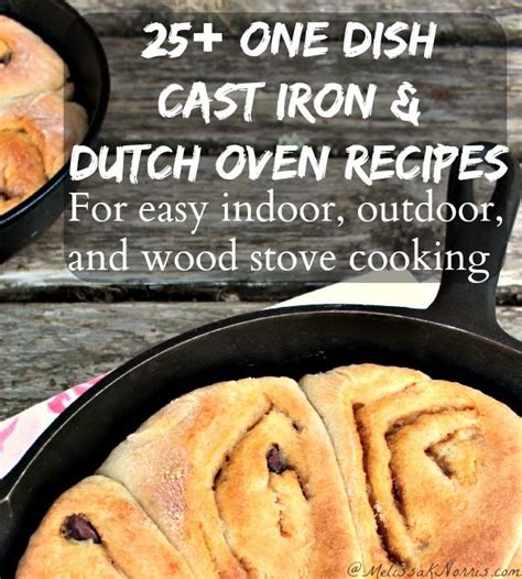 Cast Iron Dutch Oven Recipes Melissa K. Norris