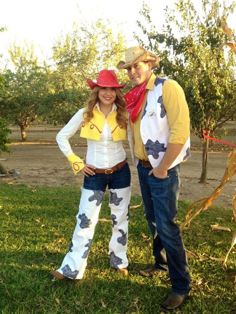 DIY Jessie and Woody Costumes | Woody and jessie costumes, Toy story ...