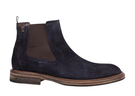 Floris Van Bommel Chelseaboot De Moker Donker Blauw De Roos