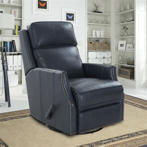 Red Barrel Studio Leather Swivel Recliner Wayfair