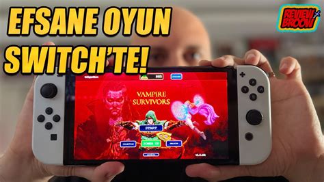 Vampire Survivors Sonunda Nintendo Switch E Geldi Ve Ok Ucuz Youtube