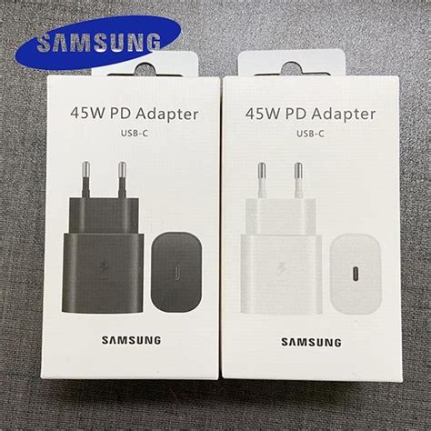 Para Carregador Super Rápido Samsung 45w Pd Adaptador De Carga Rápida