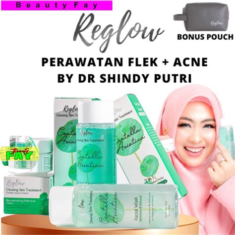 Jual Reglow Official Skincare Dr Shindy Putri Original 1 Paket Lengkap