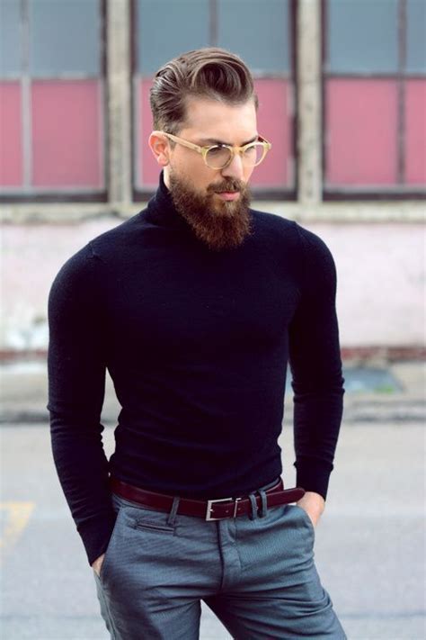 6 Ways To Style Your Turtleneck Sweater Visuais Masculinos Blog De