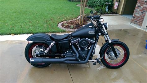 Street Bobs With Drag Bars Harley Davidson Forums