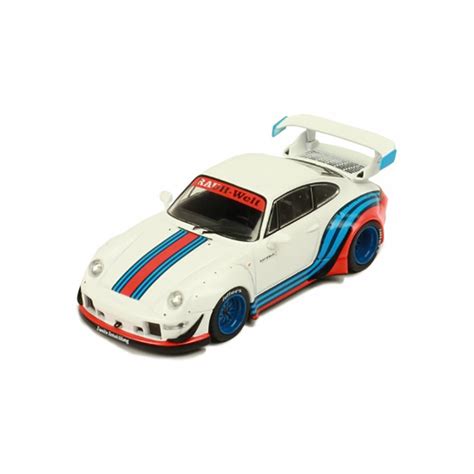 Ixo Models Moc Porsche Rwb Rauh Welt Weiss Dekor Ma Stab