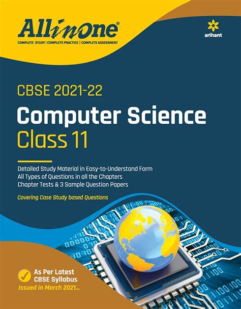 Cbse All In One Computer Science Class 11 For 2022 Exam Updated Edition For Term 1 And 2