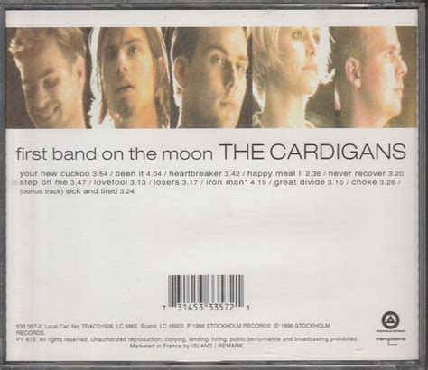 Cardigans First Band On The Moon France Cd With Hype Sticker Ebay