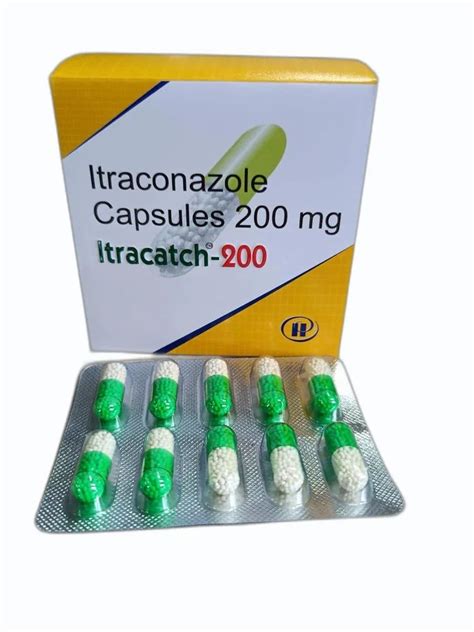 Itraconazole 200 Mg Capsules 10x10 At Rs 450box In Solan Id
