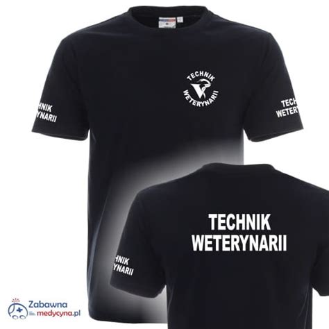 Technik Weterynarii Koszulka M Ska Symbol Weterynarii Zabawna Medycyna