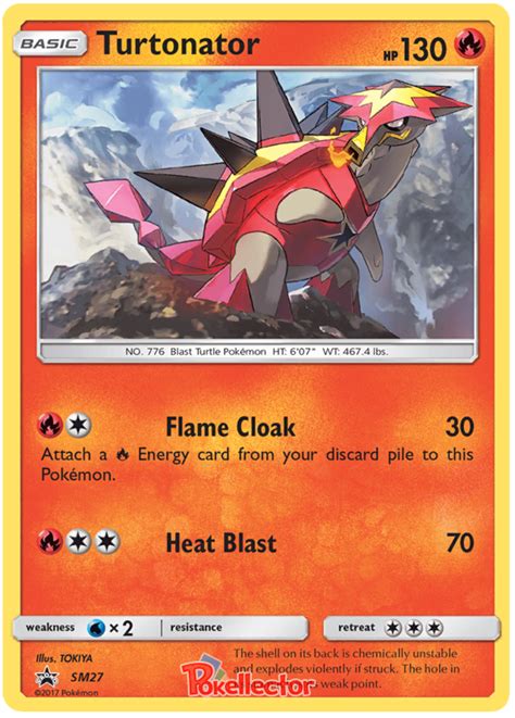 Turtonator Sun Moon Promos 27 Pokemon Card