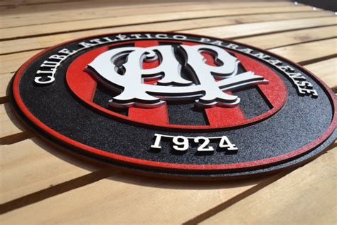 Placa em Relevo Atlético Paranaense Elo7 Produtos Especiais