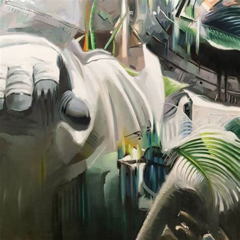 The Future Will Be Green Or Not At All Painting By Johnny Morant