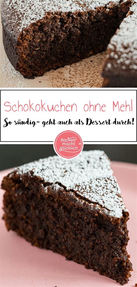 Schokoladenkuchen Ohne Mehl Backen Macht Gl Cklich