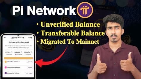 Unverified Balance Transferable Balance Migrated To Mainnet Pi