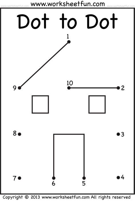 the activity mom dot to dot worksheets numbers 1 to 20 free - numbers 1 ...