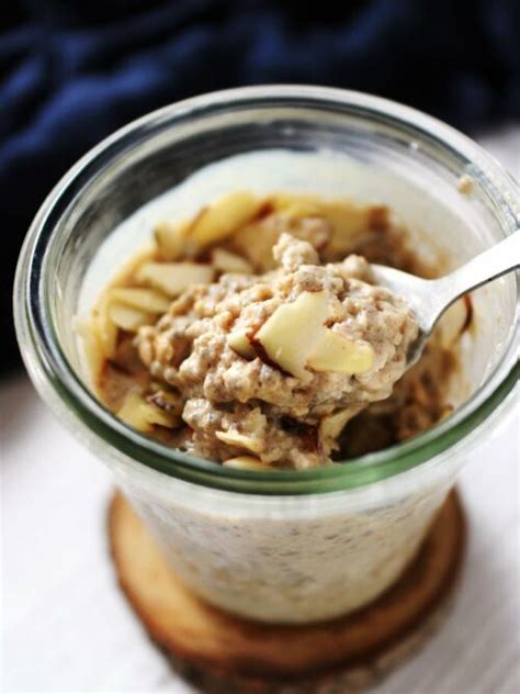 高蛋白全素隔夜花生醬燕麥粥 無蛋白粉 High Protein Vegan Peanut Butter Overnight Oats