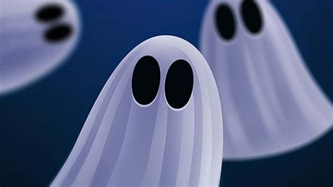 Download Spooky Ghost Cartoon Desktop Wallpaper