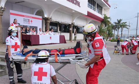 Inicia colecta anual de Cruz Roja Delegación Tuxpan