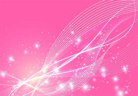 Abstract wavy lines with pink vector background free download