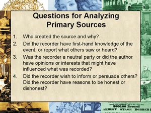 Analyzing Primary Sources Poster Kit Center For Learning