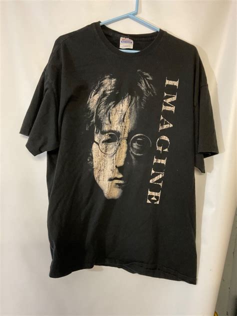 Original Rare Xxl John Lennon Imagine T Shirt Hanes Gem