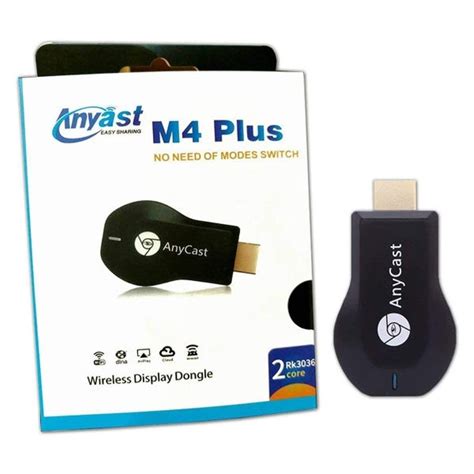 AnyCast M4 Plus HDMI Dongle WiFi HDMI Dongle Wireless Display For