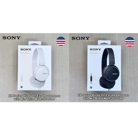 Sony® Zx Series Wired On Ear Headphones With Mic Mdr Zx110ap โซนี่ หูฟังแบบครอบหู มีสาย พร้อม