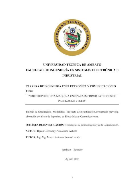 Pdf Universidad T Cnica De Ambato Facultad De Ingenier A Repositorio