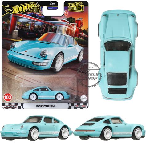 Jual HOT WHEELS PORSCHE 964 PREMIUM BOULEVARD W Shopee Indonesia