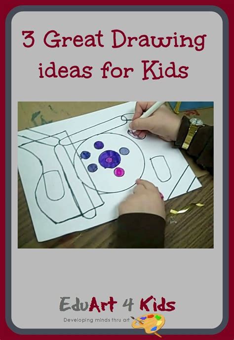 Drawing ideas for kids: Abstract drawing projects that help boost ...