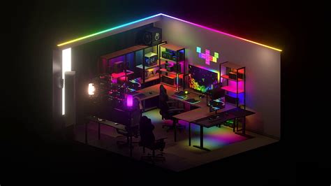 Haeyong Razer Rgb Room Live Chroma Lair Hd Wallpaper Pxfuel