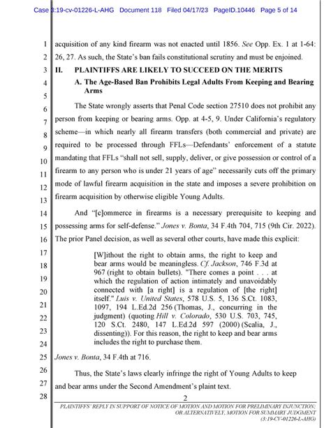 Rob Romano On Twitter Chavez V Bonta S D Ca Under Gun Ban