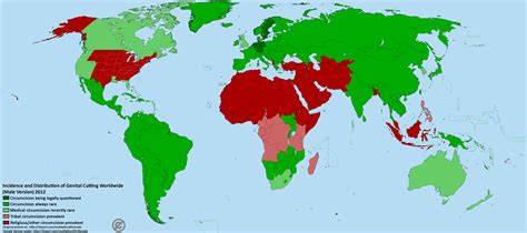 Incidence And Distribution Of Male Genital Cutting Worldwide [4000 X