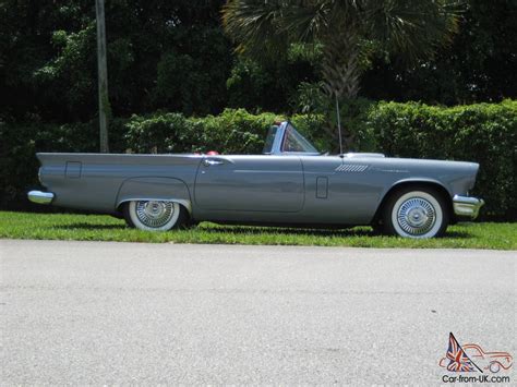 T Bird Thunderbird Classic Antique 1957 57 Ford Convertible Rare