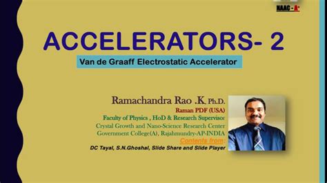 Accelerators Part 2 Van De Graaff Electrostatic Accelerator YouTube