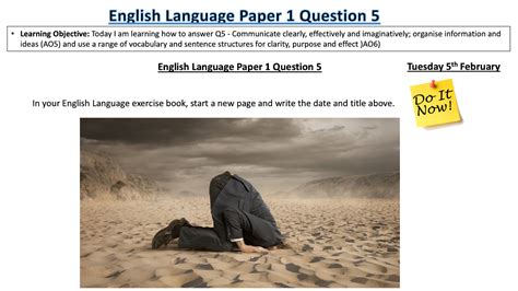 English Language Paper 1 Question 5 Answers Hot Sex Picture