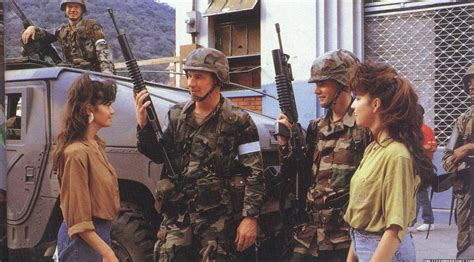 Us Soldiers In Panama During Operation Just Cause 1989 Oldschoolcool