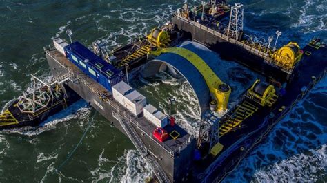 Milestone As Giant Turbine Placed On Seabed To Harness Powerful Fundy