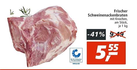 Frischer Schweinenackenbraten Angebot Bei Real 1Prospekte De